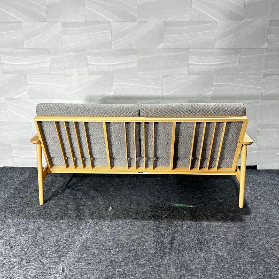 karimoku ソファ 布張り 3人掛け おしゃれ 家具 d5046