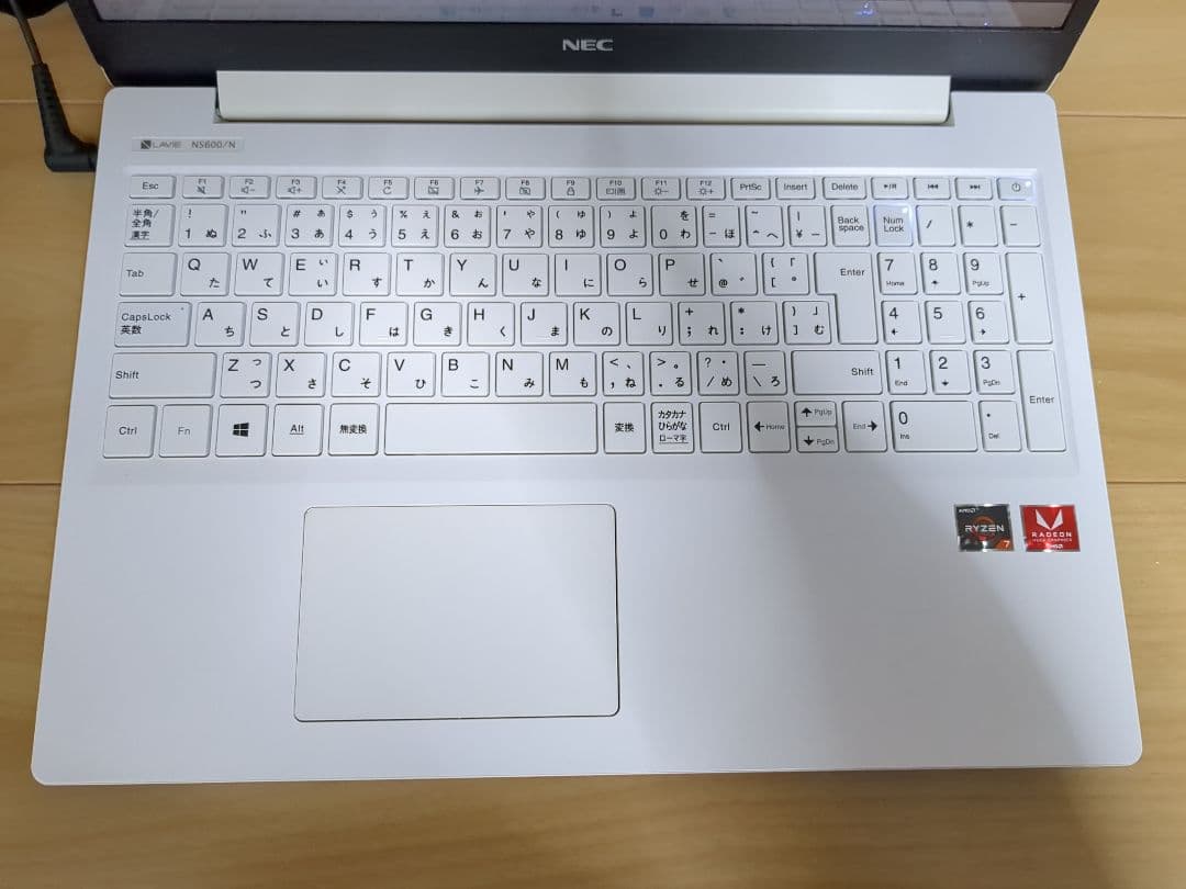 Windowsノート本体 NEC LAVIE NS600/NAW Ryzen 7 8gb ssd256gb