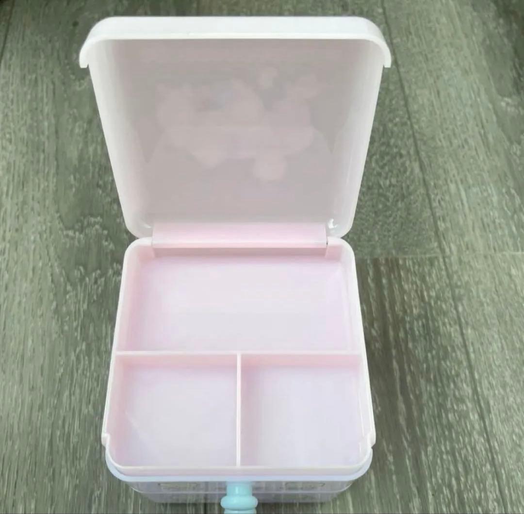 サンリオ　ニャニィニュニェニョン　プラチェスト　引き出し　シール　折り畳みミラー