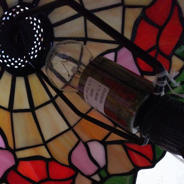 ★新品未使用★ステンドランプ