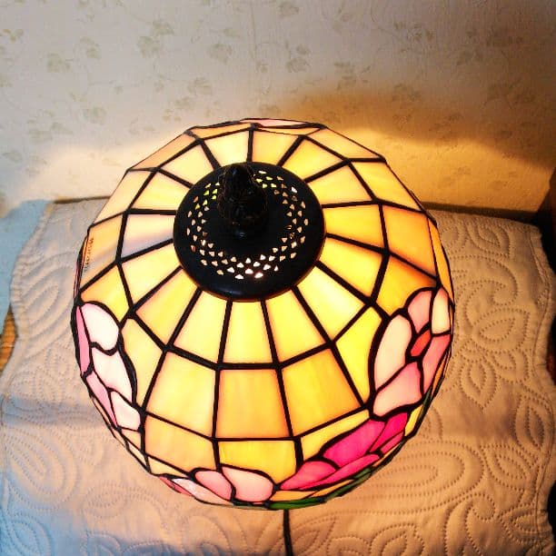 ★新品未使用★ステンドランプ