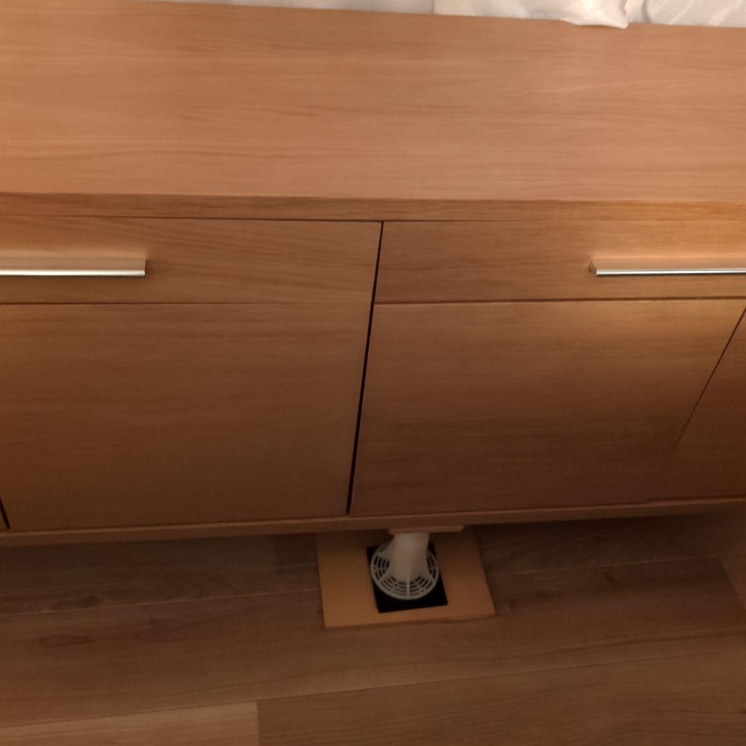 木製ライトブラウンチェスト