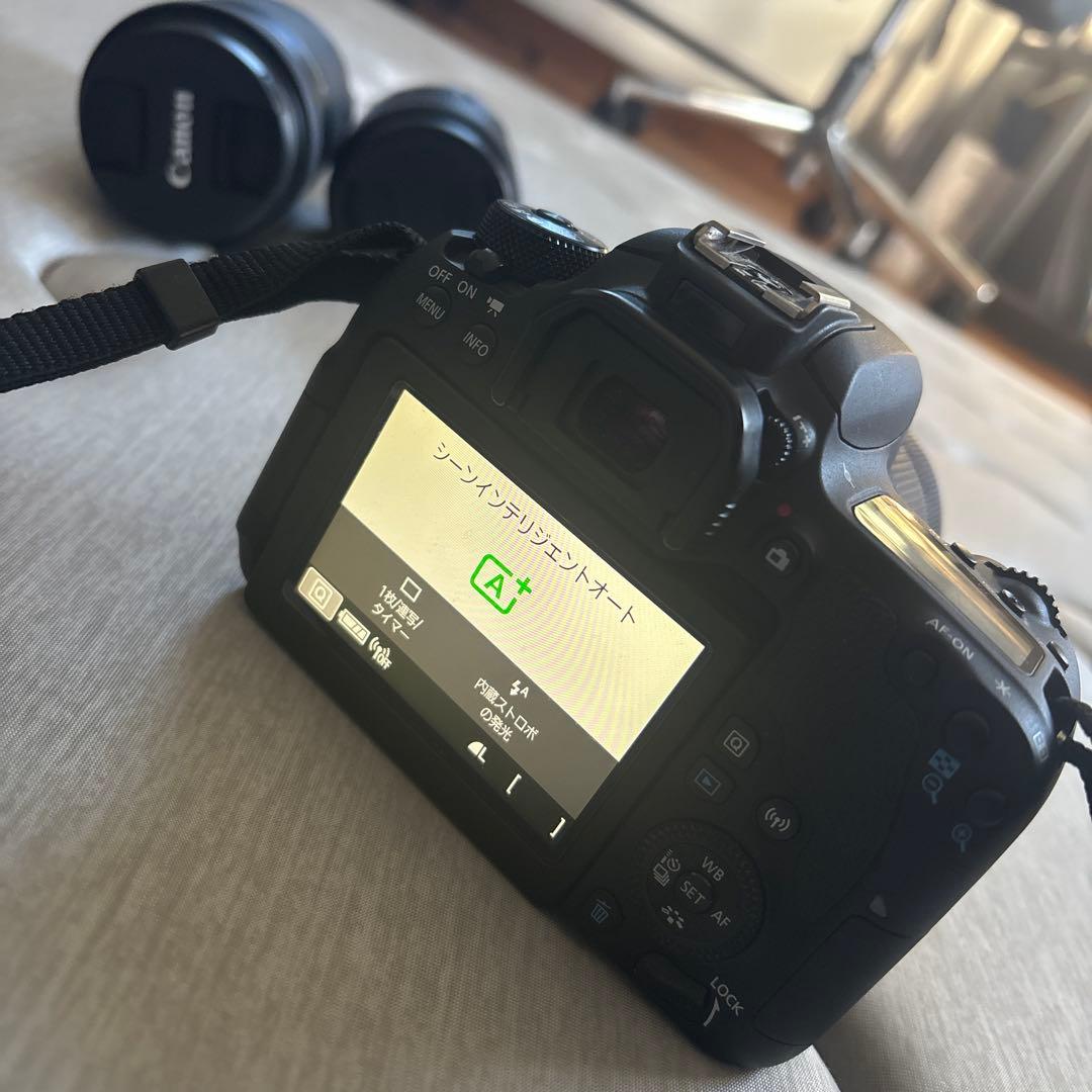 Canon EOS デジタル一眼レフカメラ レンズ3個付き