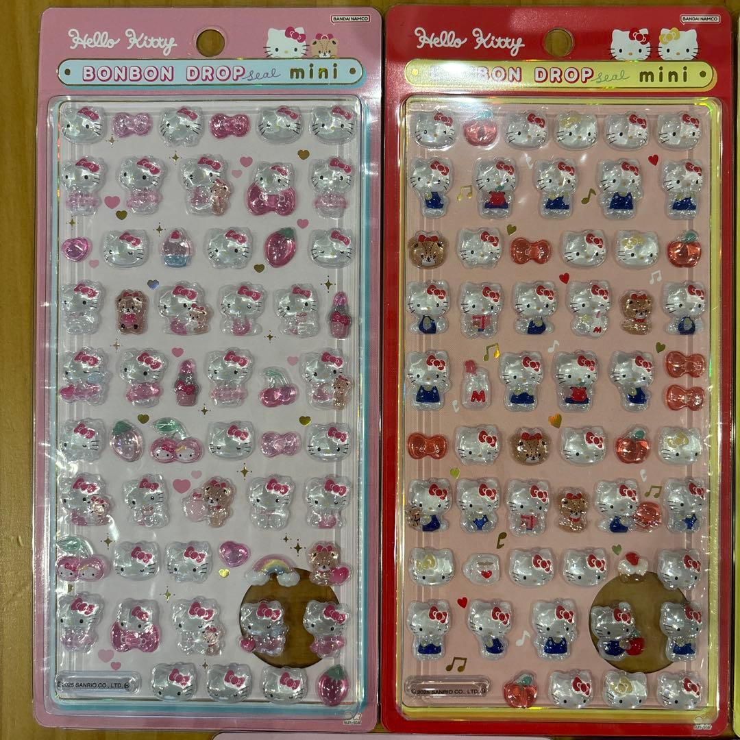 【正規品】ボンボンドロップシール　サンリオミニ　mini 5枚セット