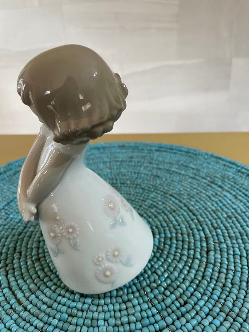 NAO LLADRO リヤドロ 少女 花柄 ドレス