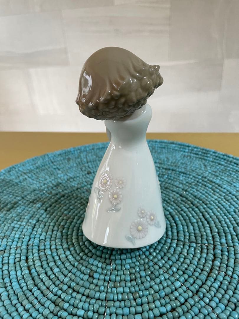 NAO LLADRO リヤドロ 少女 花柄 ドレス