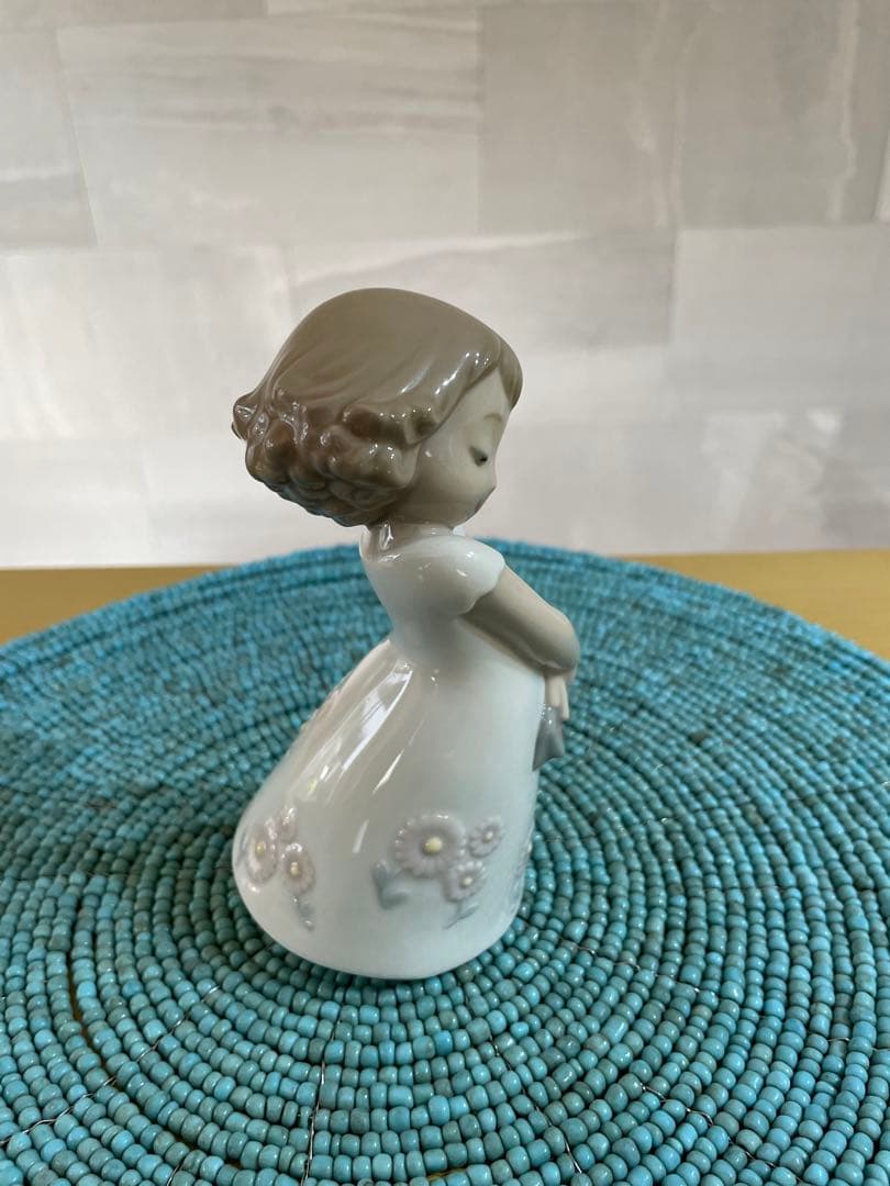 NAO LLADRO リヤドロ 少女 花柄 ドレス