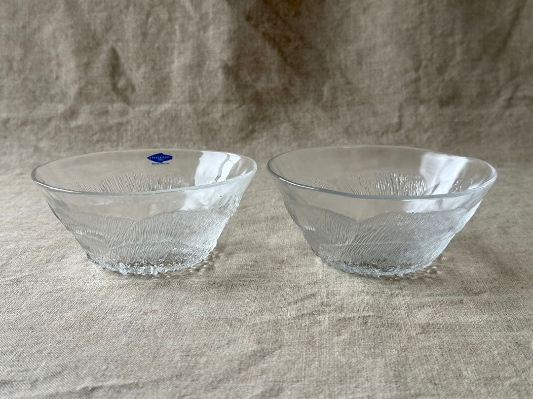 nuutajarvi vintage Pioni ボウル(12cm)2つセット
