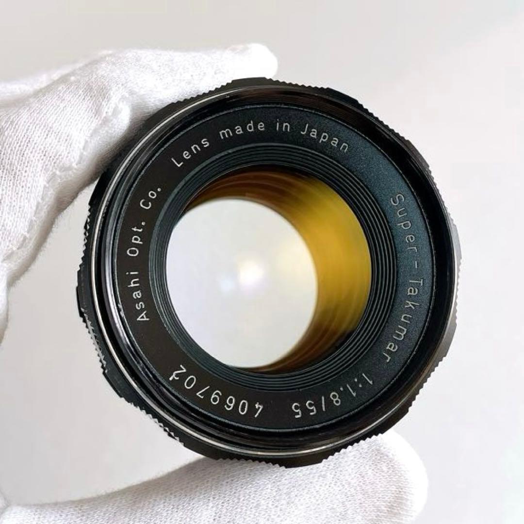 【多重美フレア】Super Takumar 55mm f1.8 整備済 m42