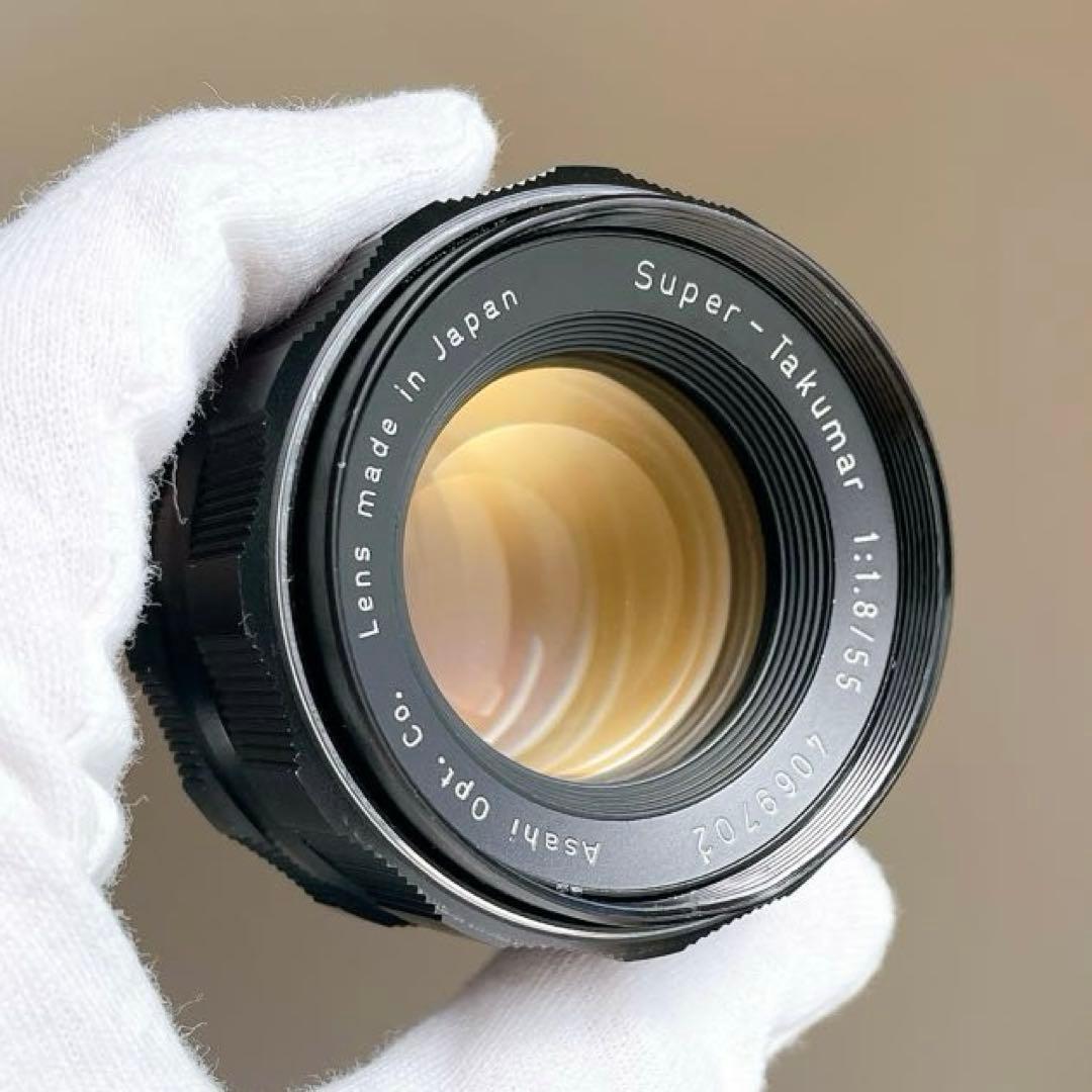 【多重美フレア】Super Takumar 55mm f1.8 整備済 m42