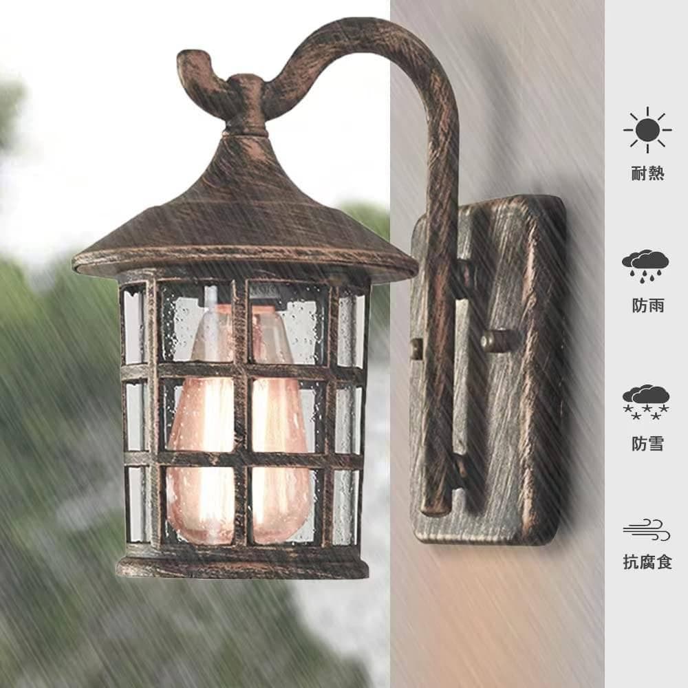 玄関にぴったりのアンティーク調ブラケットライト