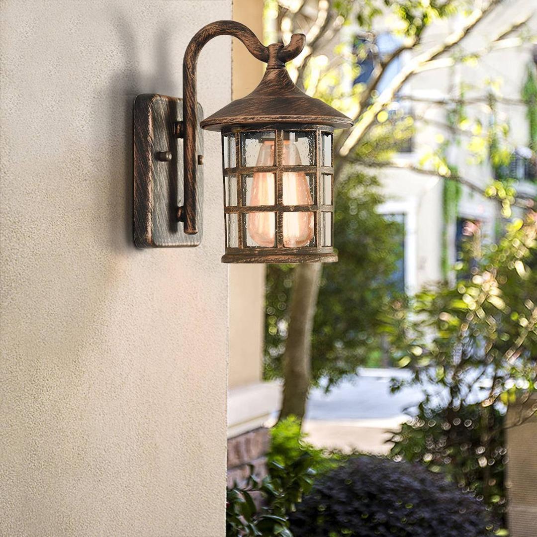 玄関にぴったりのアンティーク調ブラケットライト