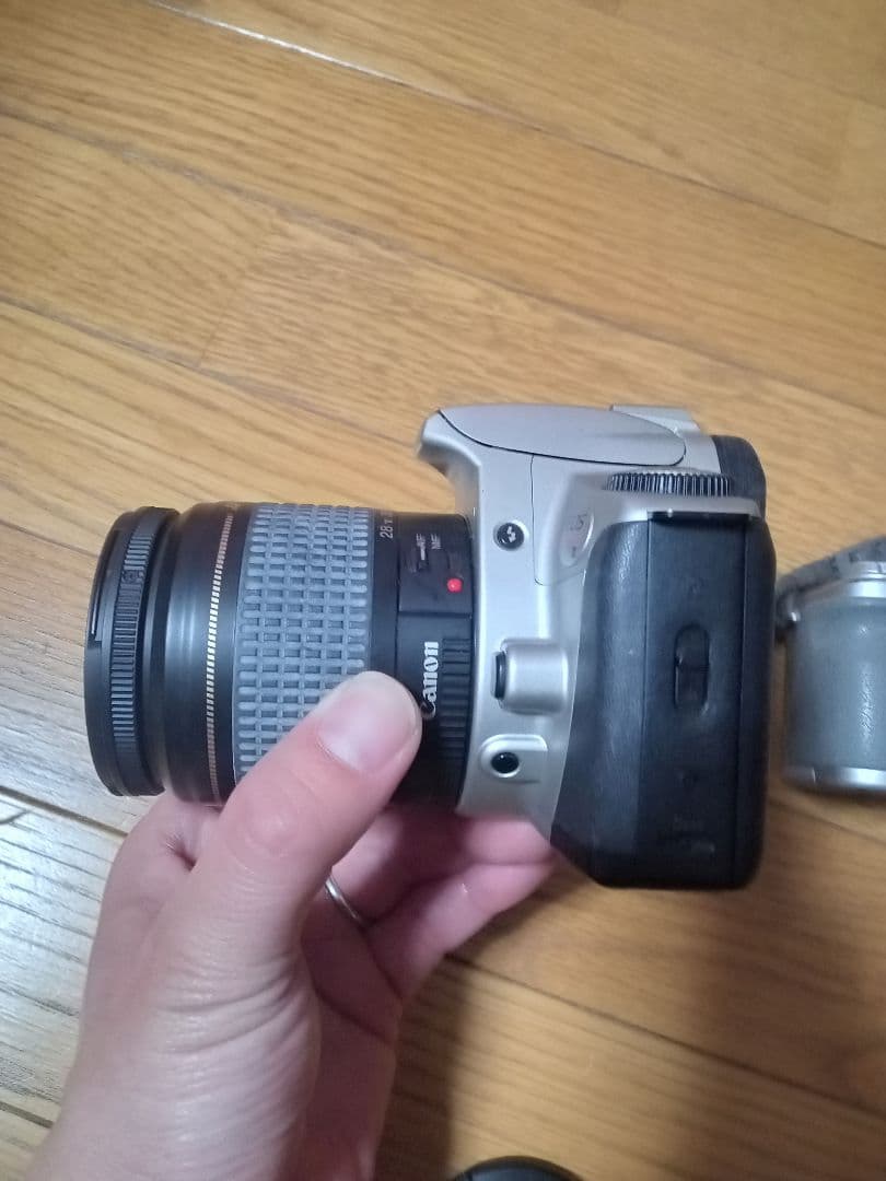 Canon 一眼レフEOS KissIII + Panasonic LUMIX