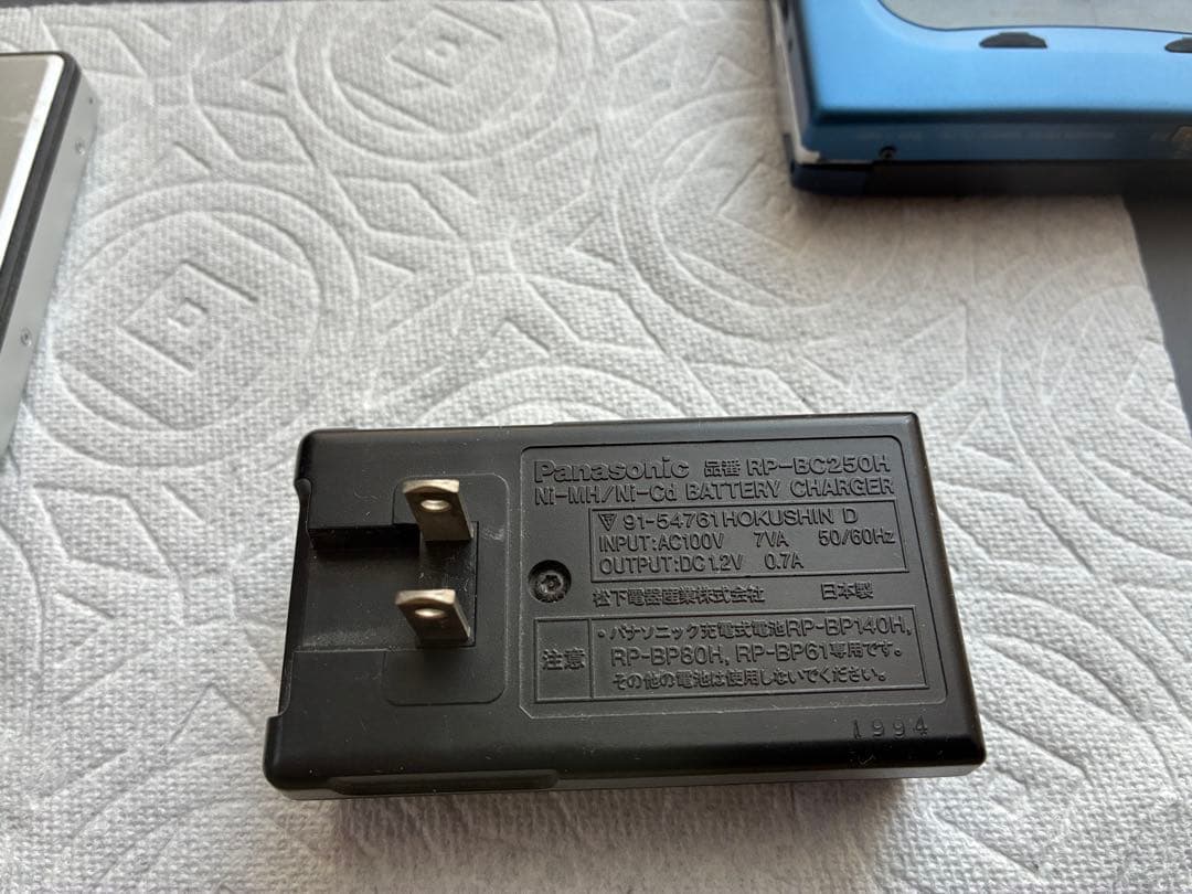 パナソニック　①MDプレーヤー SJ-MJ35②カセットプレーヤー RQ-S95