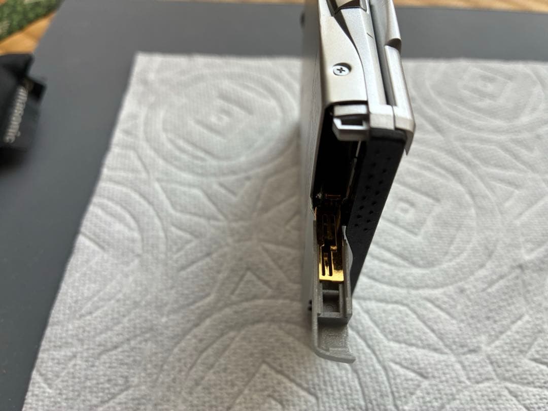 パナソニック　①MDプレーヤー SJ-MJ35②カセットプレーヤー RQ-S95