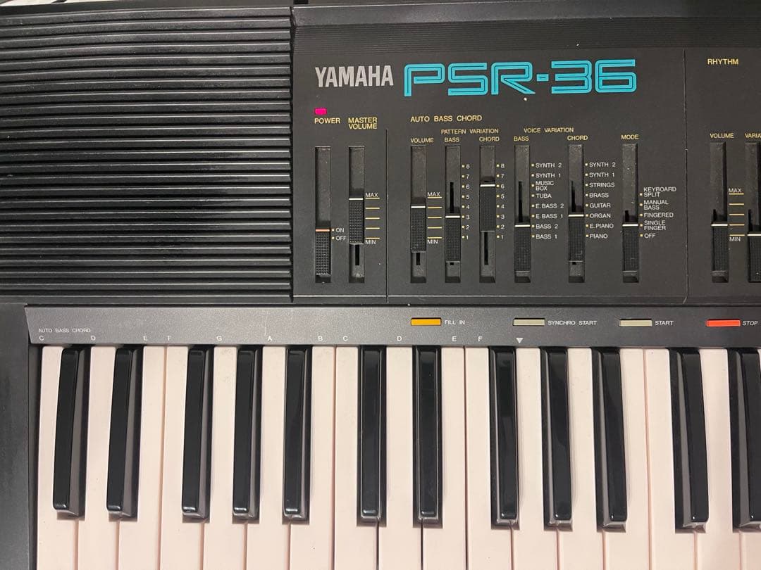 YAMAHA 電子キーボード PSR36