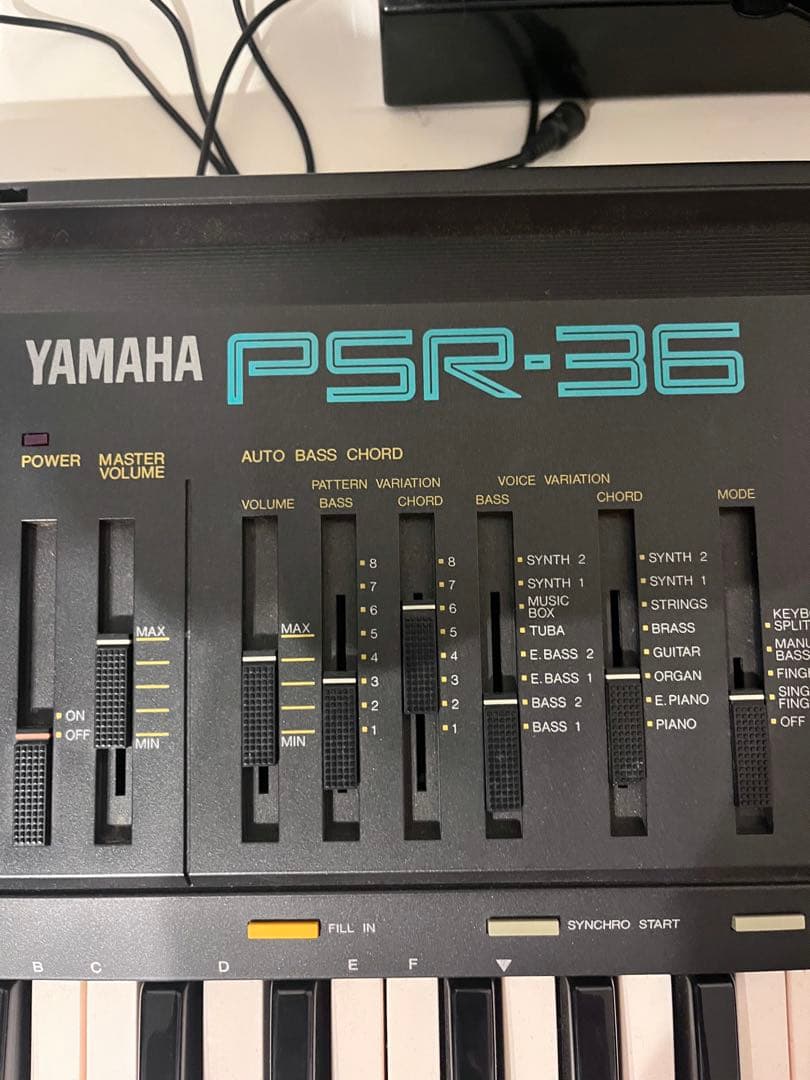 YAMAHA 電子キーボード PSR36