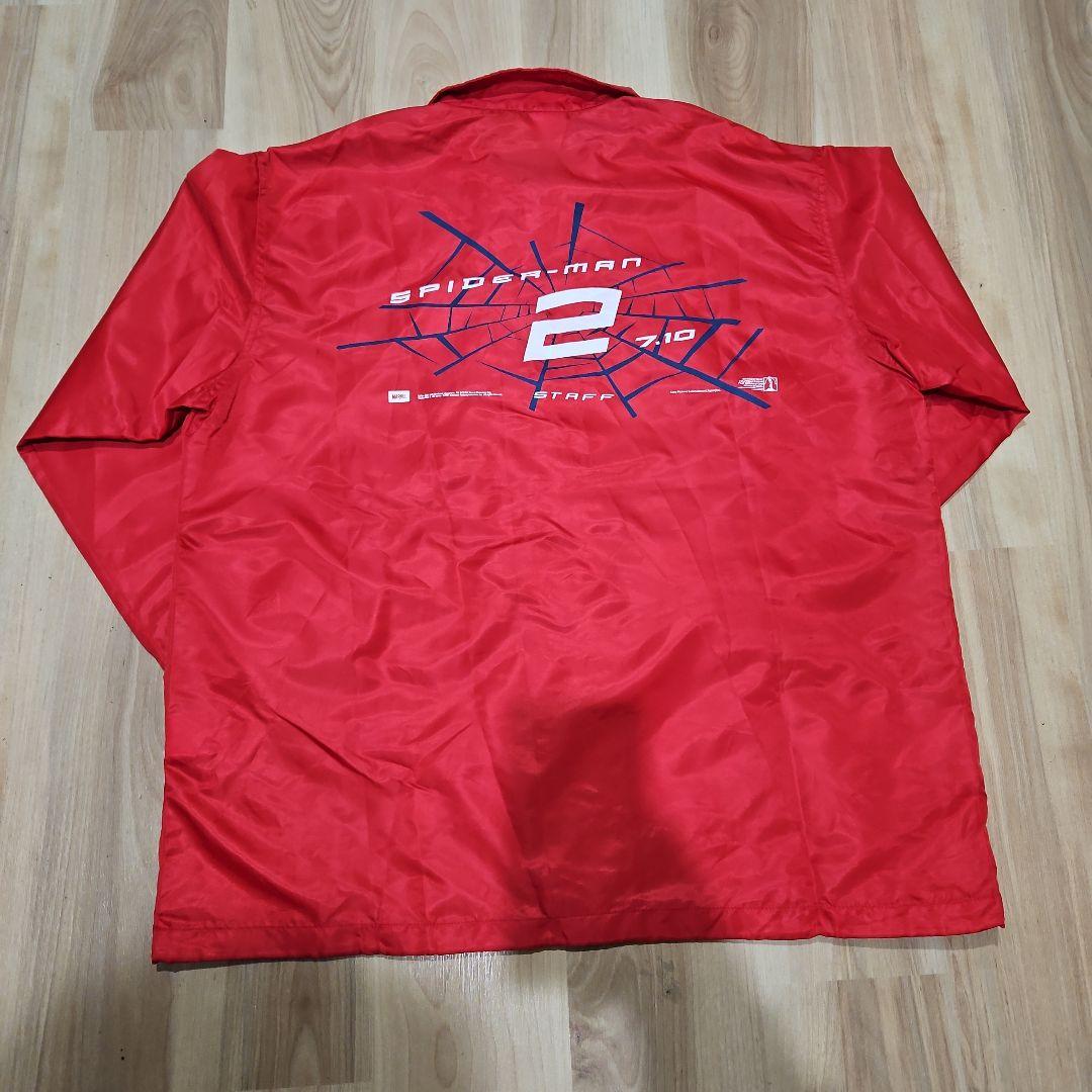 スパイダーマン２　スタッフ　ナイロン ジャケット