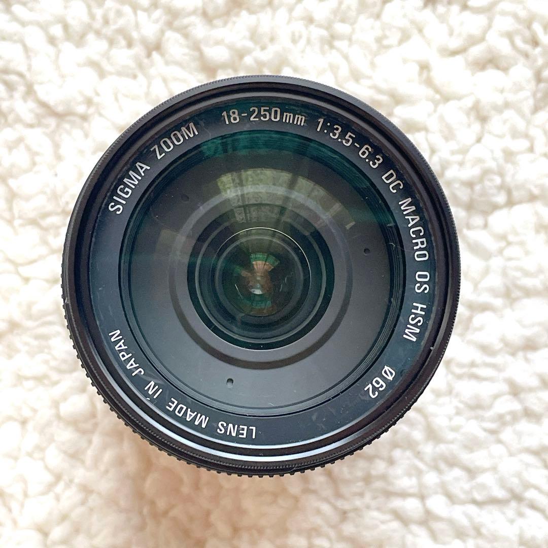 レンズ(ズーム) sigma 18-250mm canon