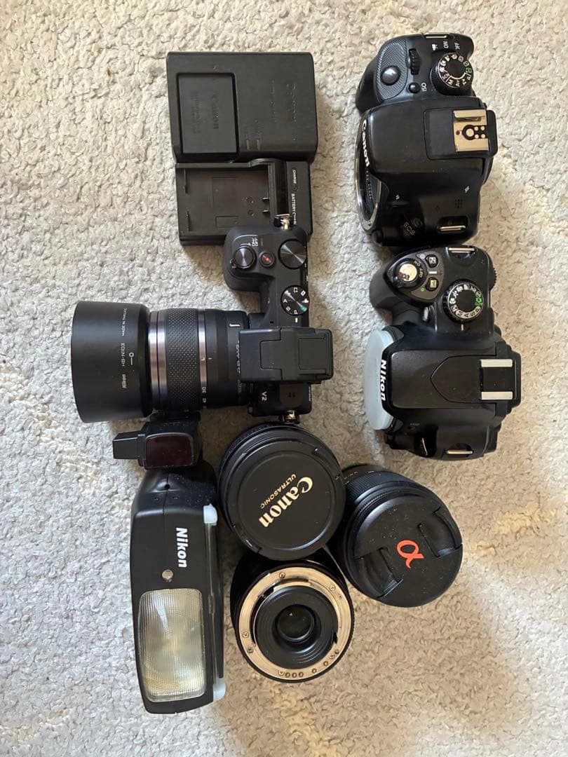 EOS kiss x7など… カメラジャンク