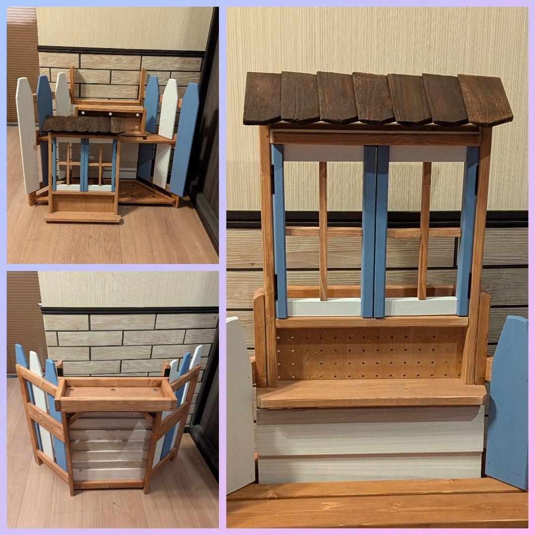 ガーデンフェンス風 多段ラック