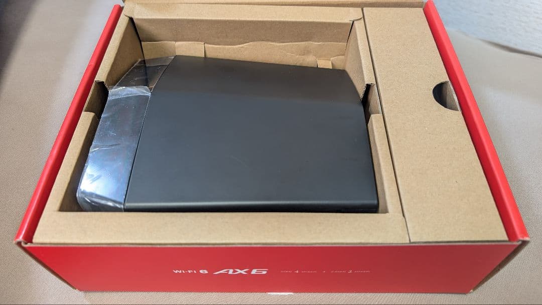 BUFFALO Wi-Fiルーター WSR-5400AX6-MB