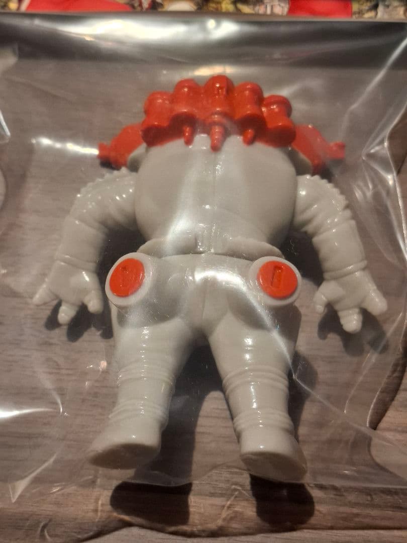 キングジョー マックストイ レトロカラー グレー成型 ミドルサイズ ソフビ