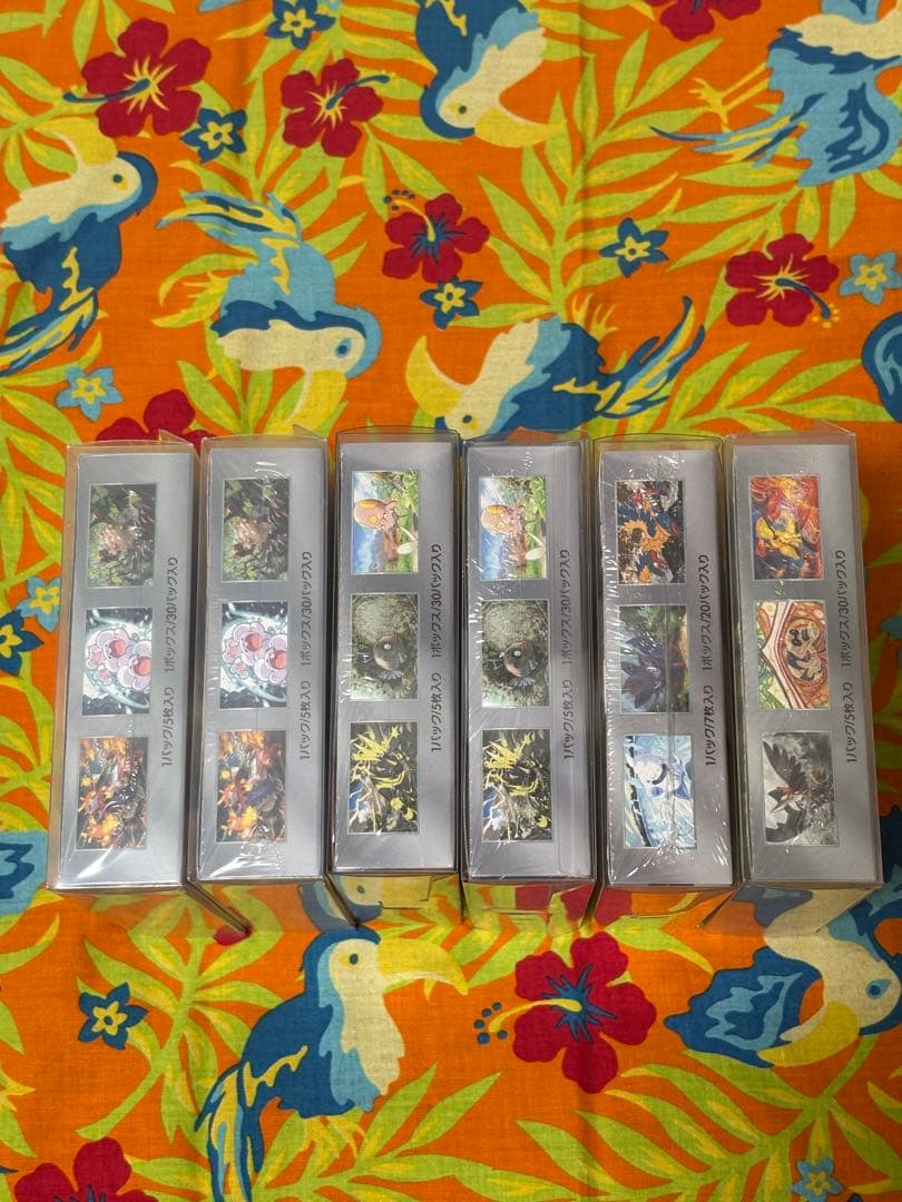 6BOXセット 超電ブレイカー 未来の一閃 スカーレットex ホワイトフレア