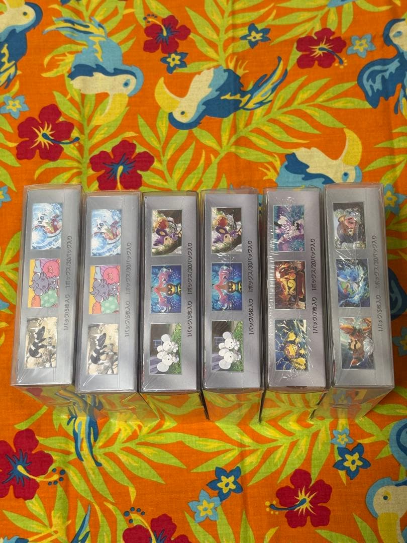 6BOXセット 超電ブレイカー 未来の一閃 スカーレットex ホワイトフレア