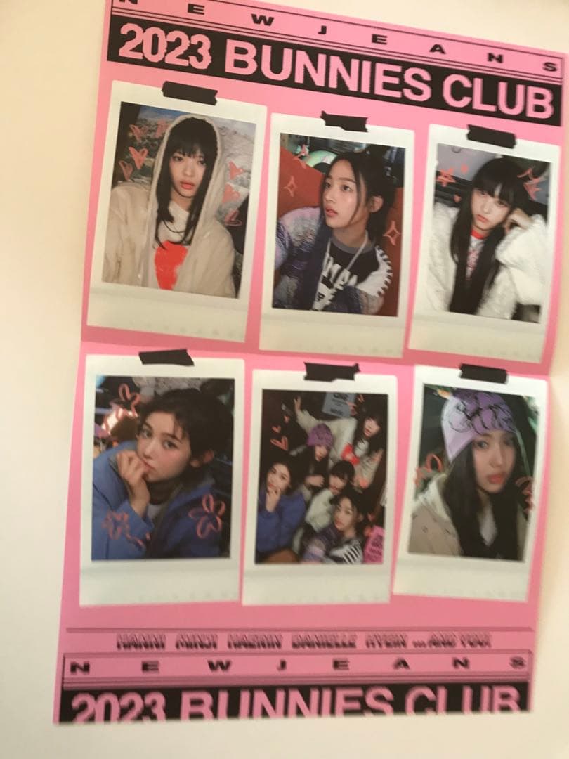 NEW JEANS BUNNIES CLUB 2023 バニーズクラブ　FC