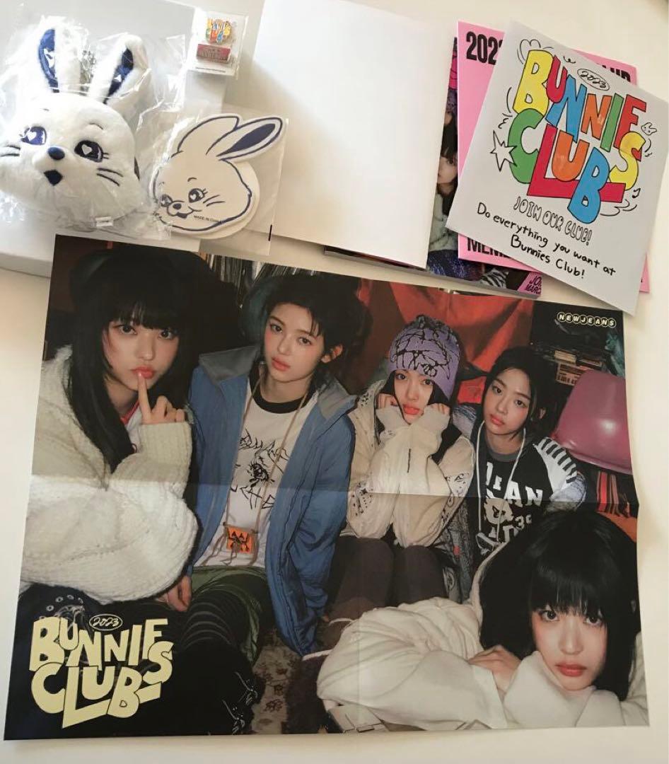 NEW JEANS BUNNIES CLUB 2023 バニーズクラブ　FC