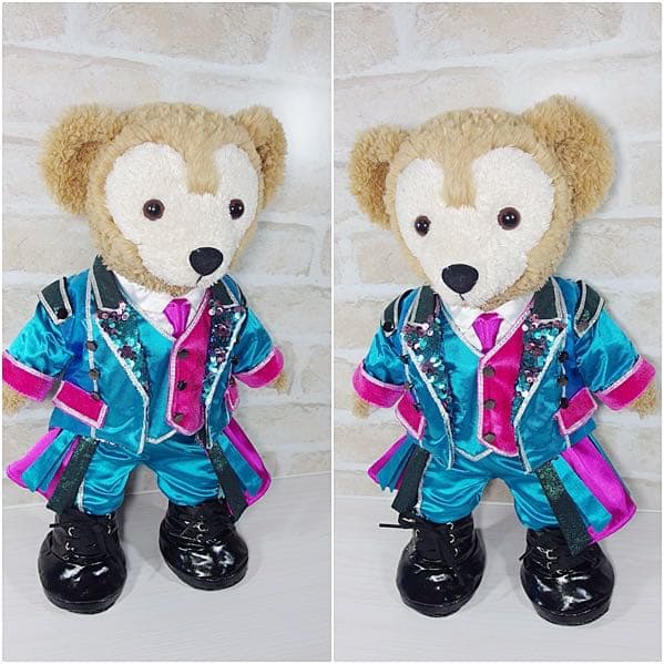 sn33 ダッフィー Sサイズ コスチューム 衣装 ターコイズブルー