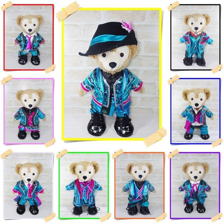 sn33 ダッフィー Sサイズ コスチューム 衣装 ターコイズブルー