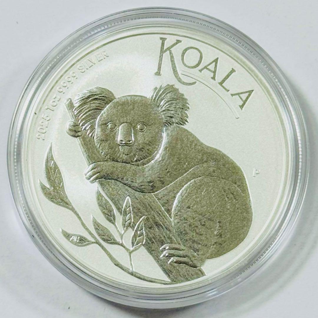 オーストラリア2025年 コアラ記念銀貨③
