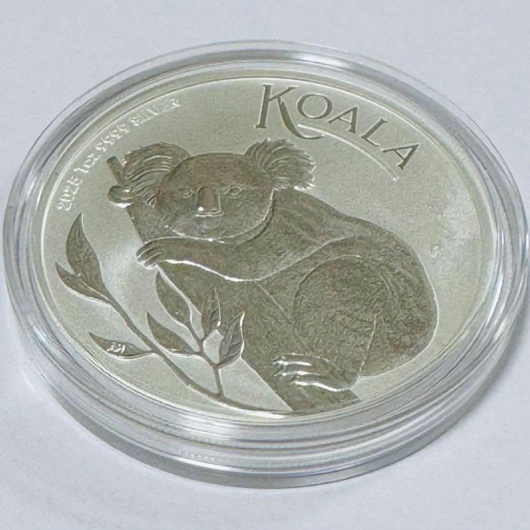 オーストラリア2025年 コアラ記念銀貨③
