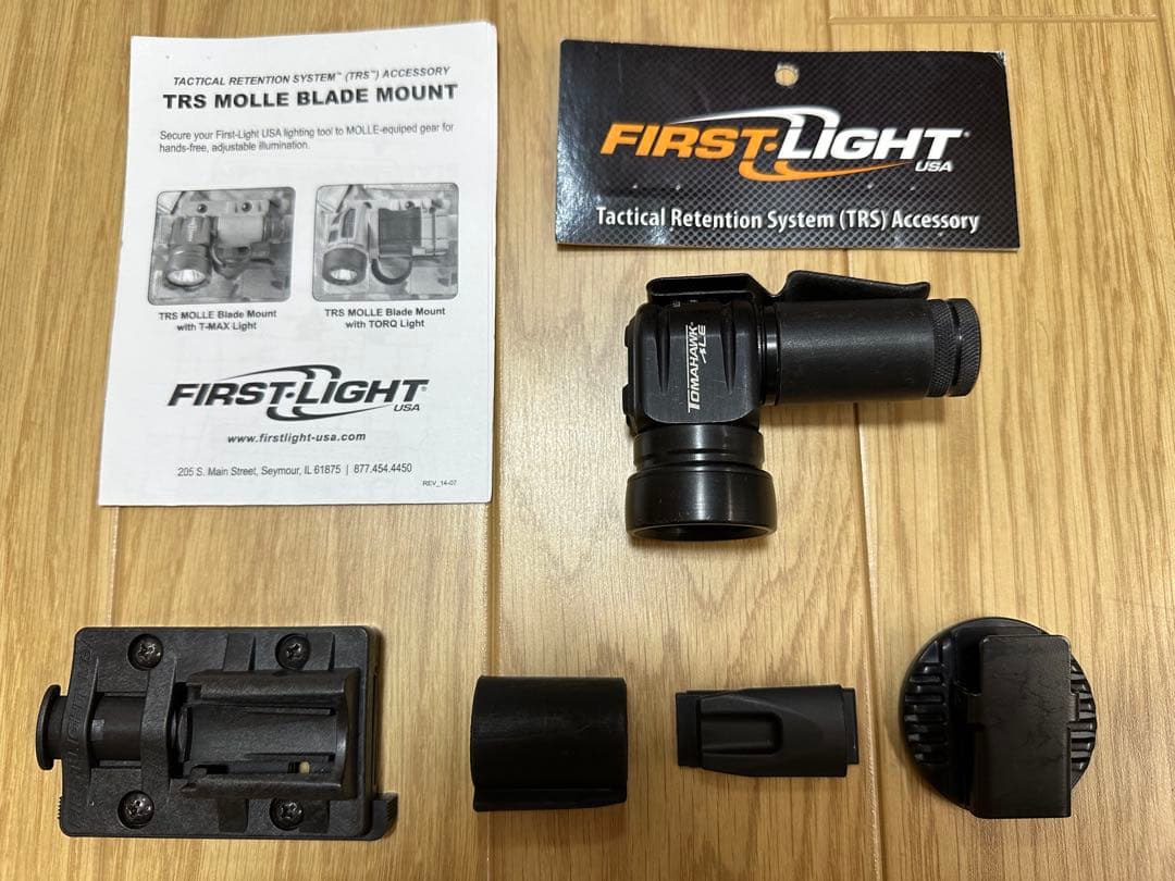 【実物】FirstLight TOMAHAWK LE & マウント
