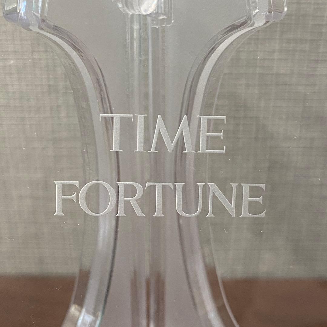 【Tiffany & Co. 】TIME FORTUNE 皿 クリスタルプレート