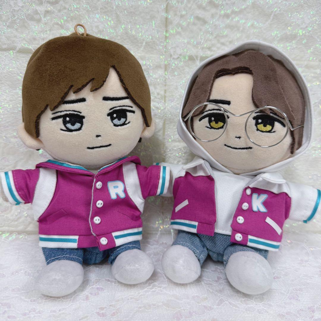 ようちん様　はぴぬい　ぬい服　チェックシャツ