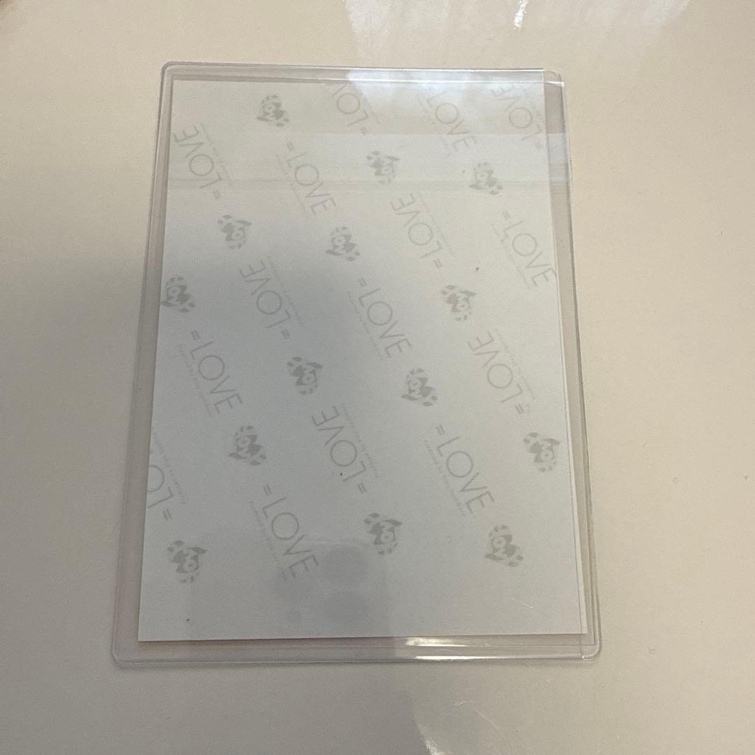 大場花菜 ラブソングに襲われる ジャケット衣装 ヨリ アザーカット 直筆