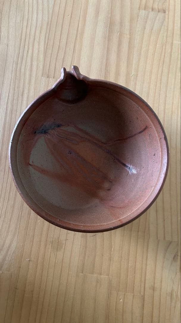 備前焼/恒枝直豆さんの片口の器