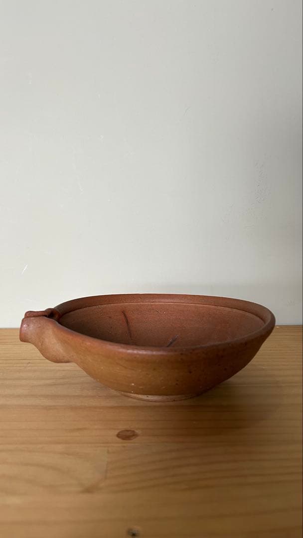 備前焼/恒枝直豆さんの片口の器