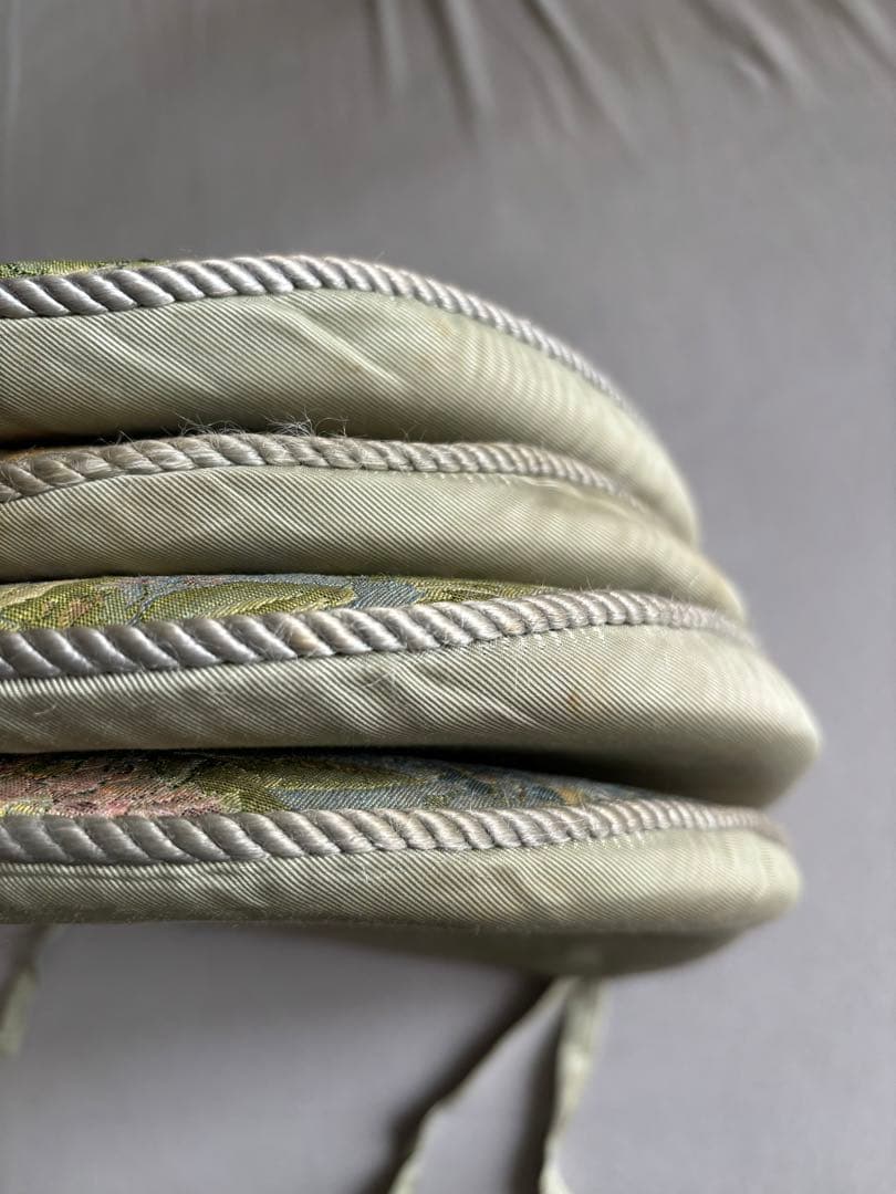 シートクッション花柄椅子用クッション4つセット食卓ダイニングアンティーク