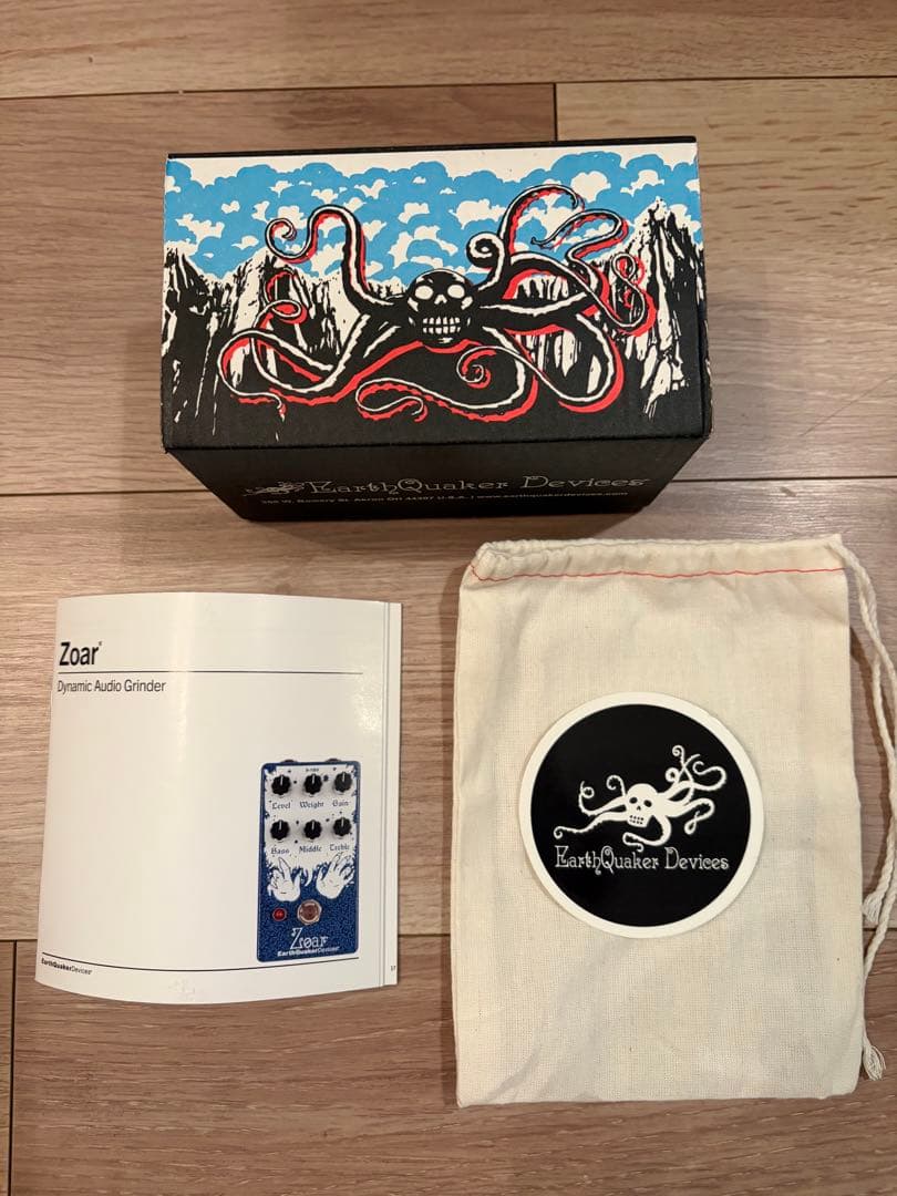 【earthquaker devices】Zoar ディストーション　ファズ