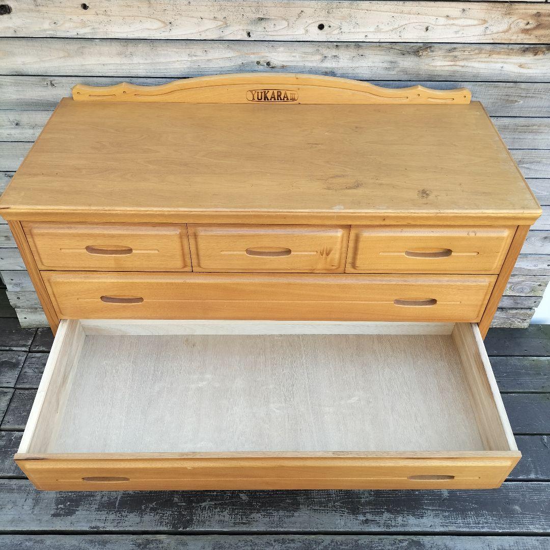 M♦北洋木工　ローチェスト　ユーカラIII　YUKARAIII