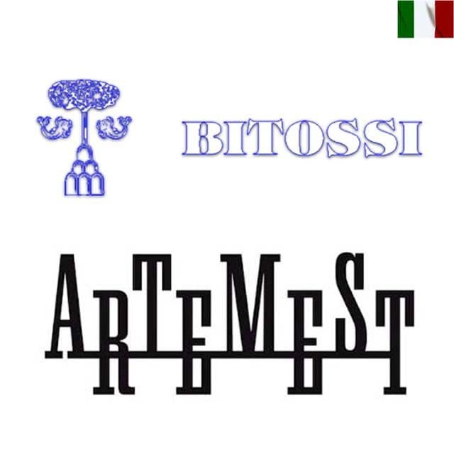 ビトッシ ふくろう 置物 リミニブルー インテリア オブジェ イタリア