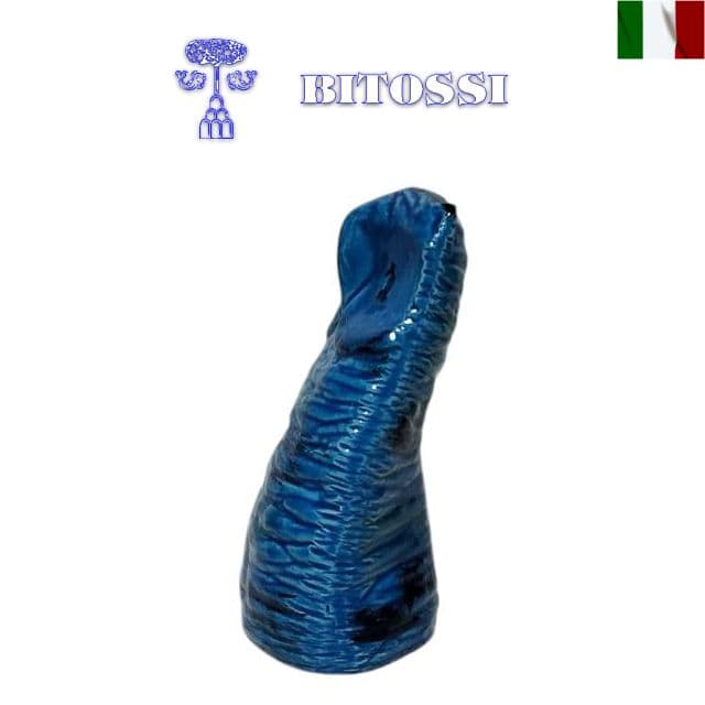 ビトッシ ふくろう 置物 リミニブルー インテリア オブジェ イタリア