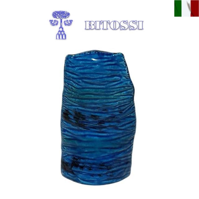 ビトッシ ふくろう 置物 リミニブルー インテリア オブジェ イタリア