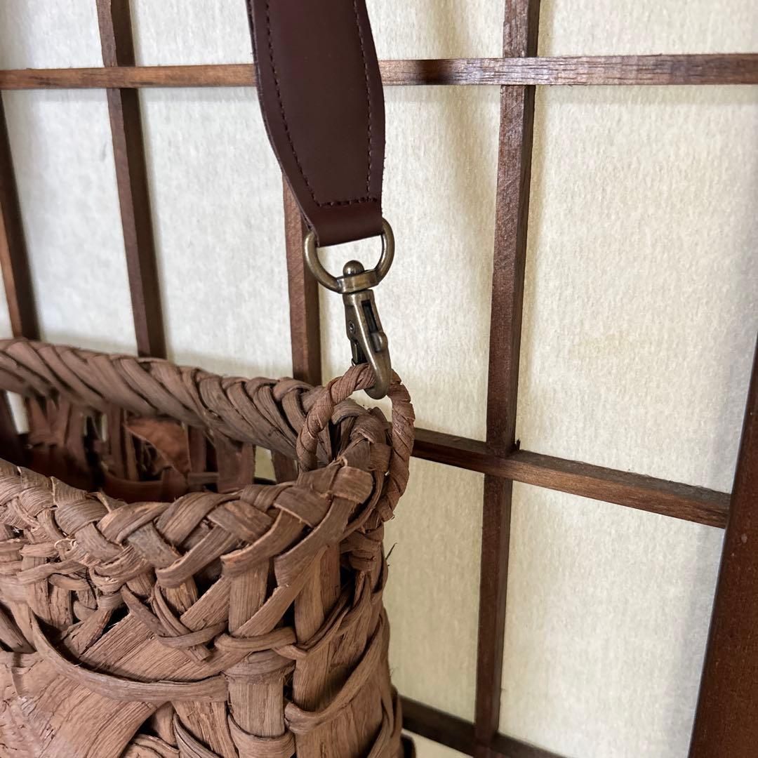 国産山葡萄　ショルダーバッグ 【C-52】