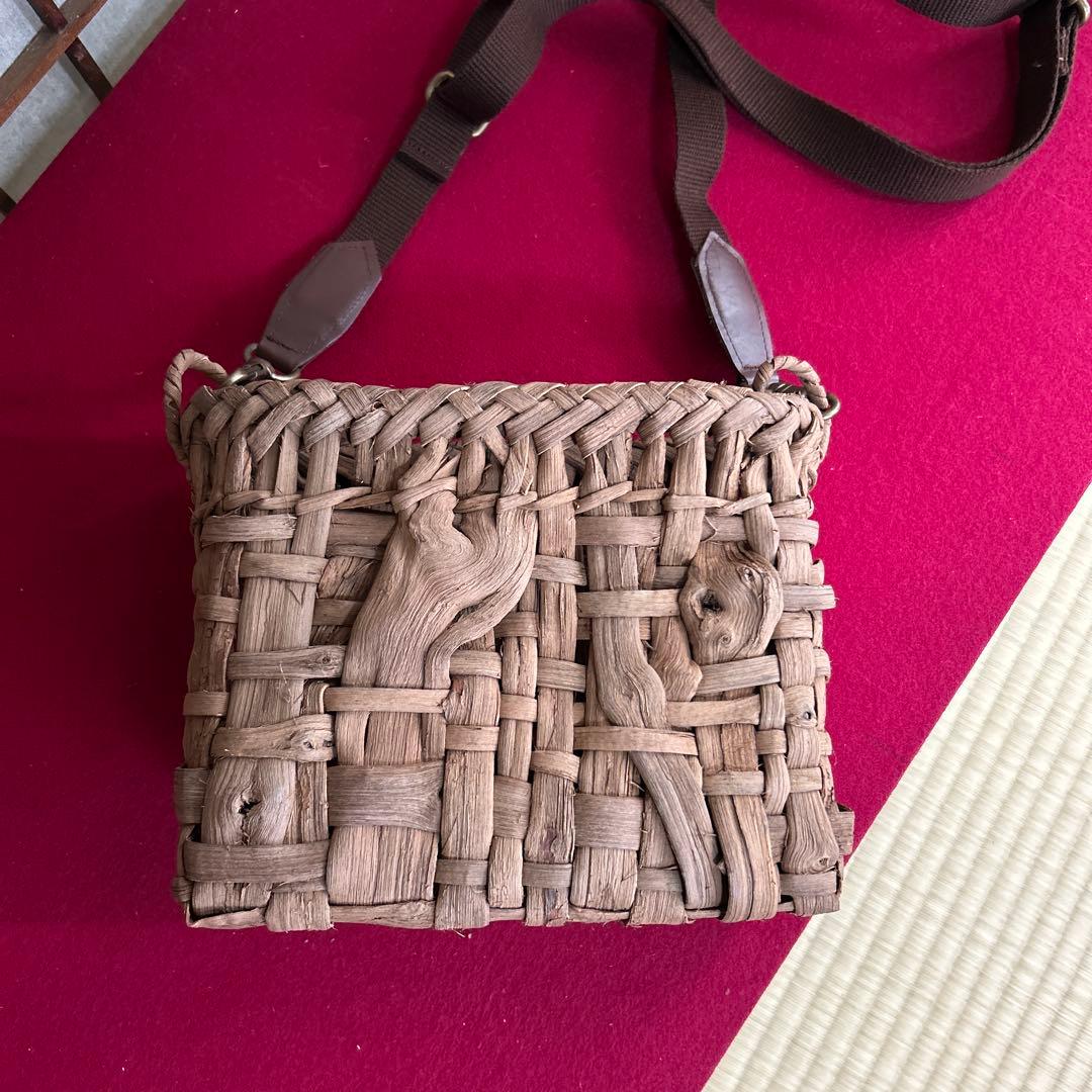 国産山葡萄　ショルダーバッグ 【C-52】