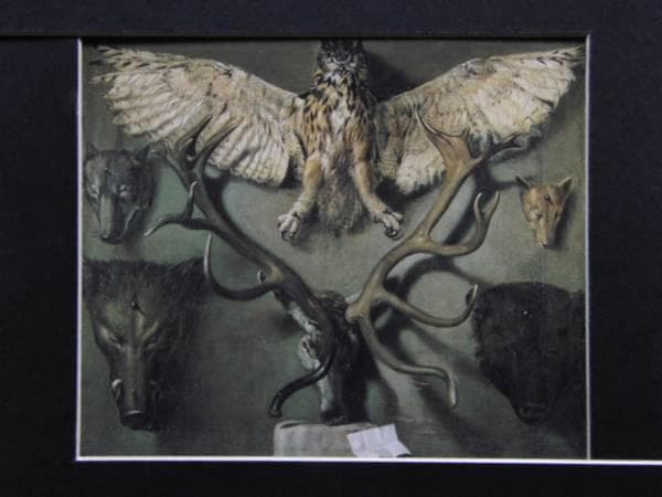 ディエゴ・ベラスケス、鹿の角、超希少、新品額付、状態良好